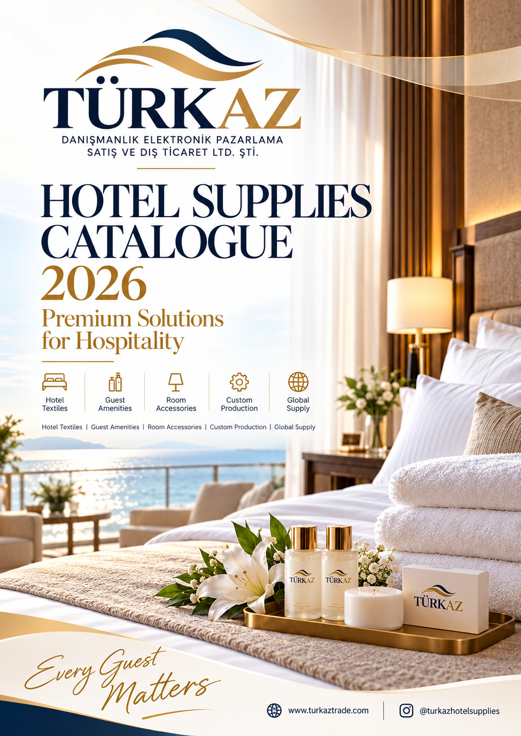 TÜRKAZ Hotel Supplies Catalogue 2026