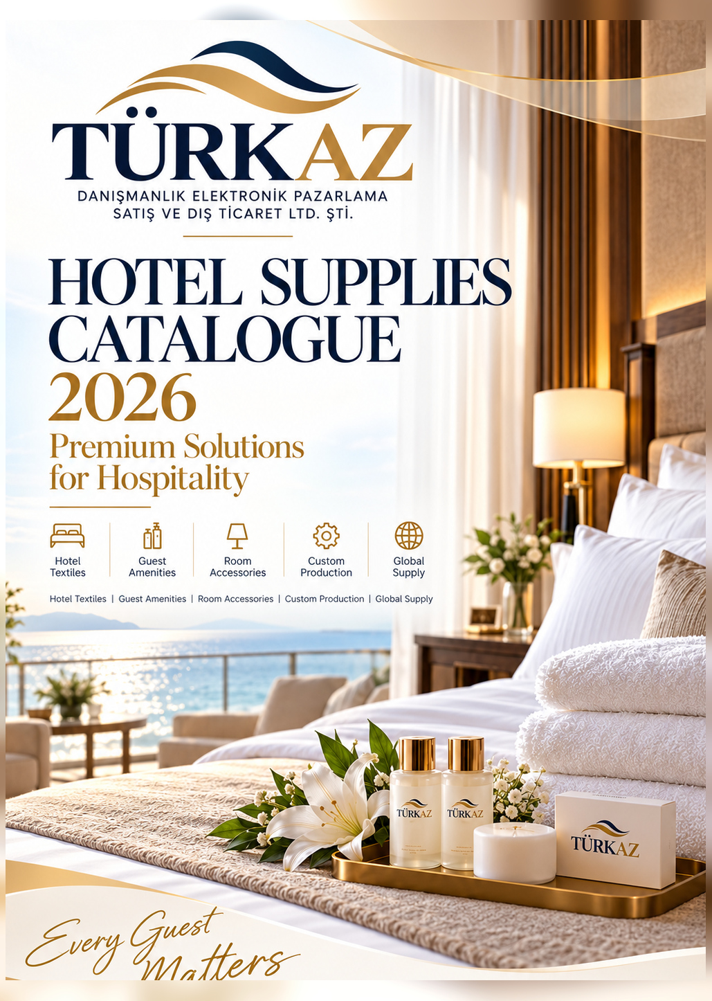 TÜRKAZ hospitality catalogues